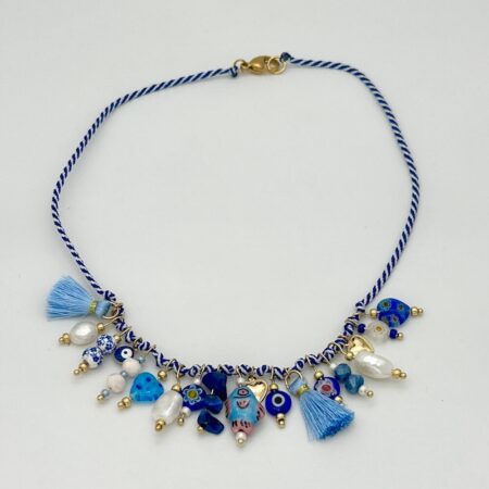 collier josephine bleu 2